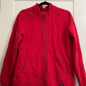 American Giant Women’s Moto full zip sweatshirt